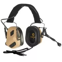 EARMOR M32 PLUS Military Tactical Hearing Protection with Communication Tan-M32-TN-PLUS-UK