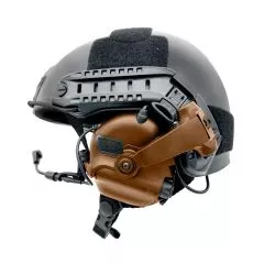 EAMOR - M32HC With Helmet ARC Adapters M16C Coyote-M32-CB-M16C-UK
